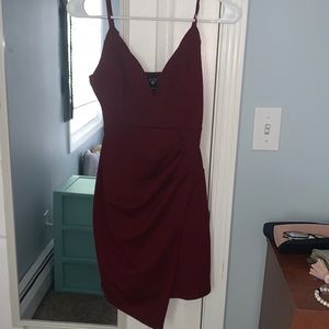 Maroon dress